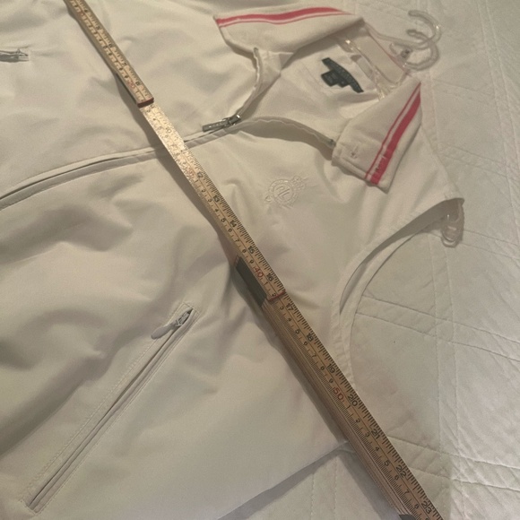 Lauren Active Ralph Lauren Zip Front Golf/ Tennis/ Pickletball Vest Pink Medium - Picture 7 of 7